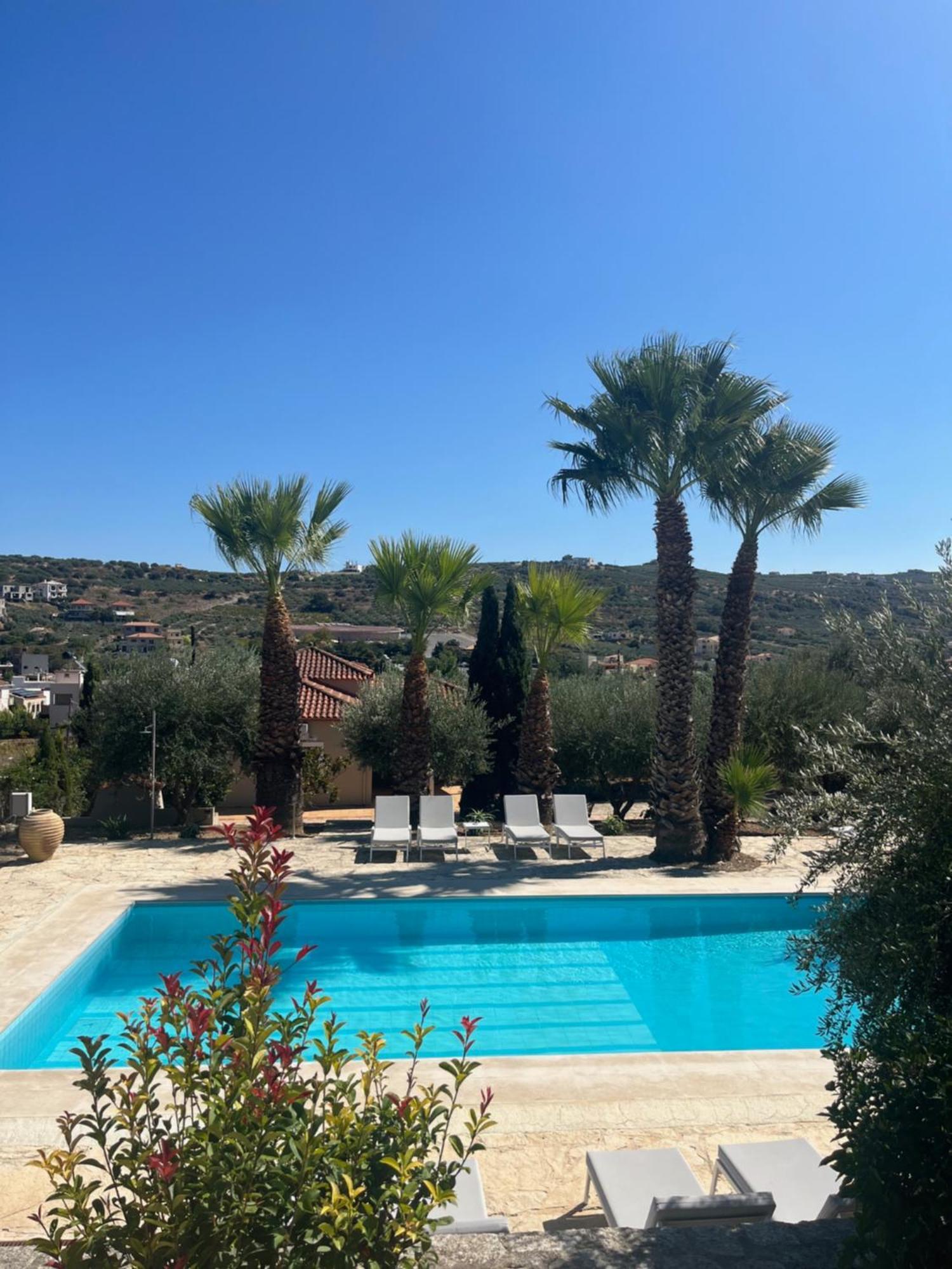 The Olive Grove Villas With Swimming Pool And Breakfast Archanes Luaran gambar