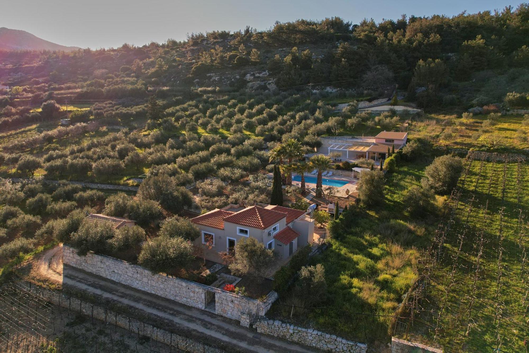 The Olive Grove Villas With Swimming Pool And Breakfast Archanes Luaran gambar